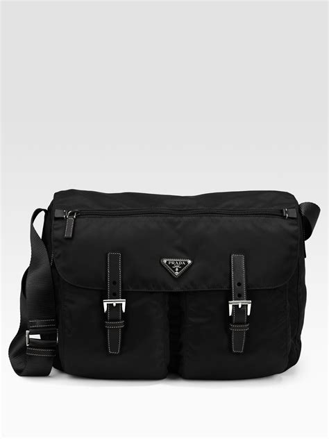 borsa messenger uomo prada|prada men's messenger bags.